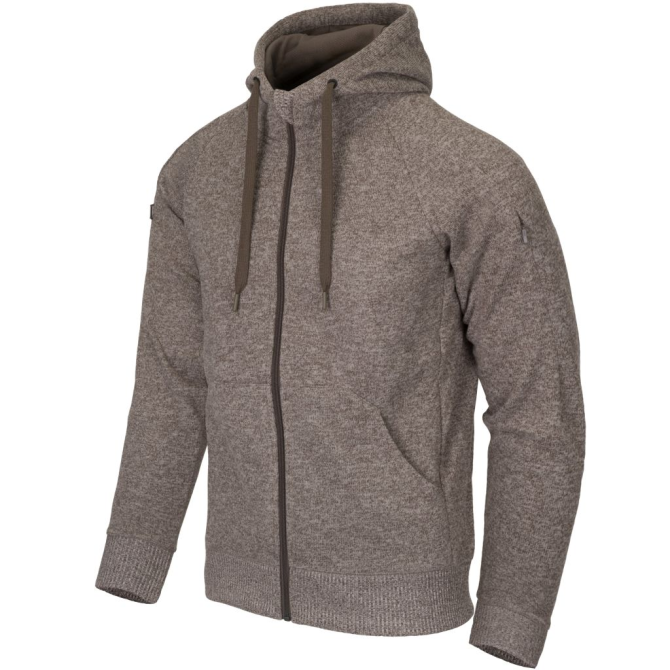 Bluza Helikon Covert Tactical Hoodie (FullZip) - Melange Light Tan