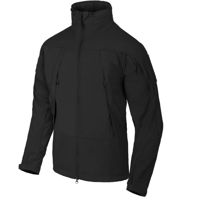 Kurtka Helikon Blizzard Softshell Jacket - StormStretch - Czarna