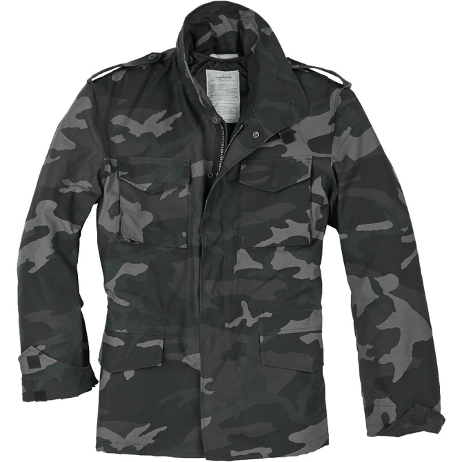 Kurtka Surplus M65 Fieldjacket - Black Camo