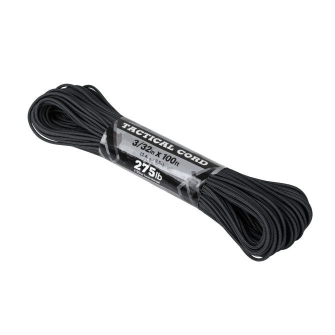 Linka Atwood Tactical 275 Cord 2.4 mm (100ft) - Czarna