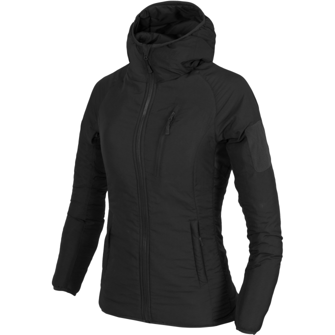 Kurtka Helikon Womens Wolfhound Hoodie - Climashield Apex - Czarna