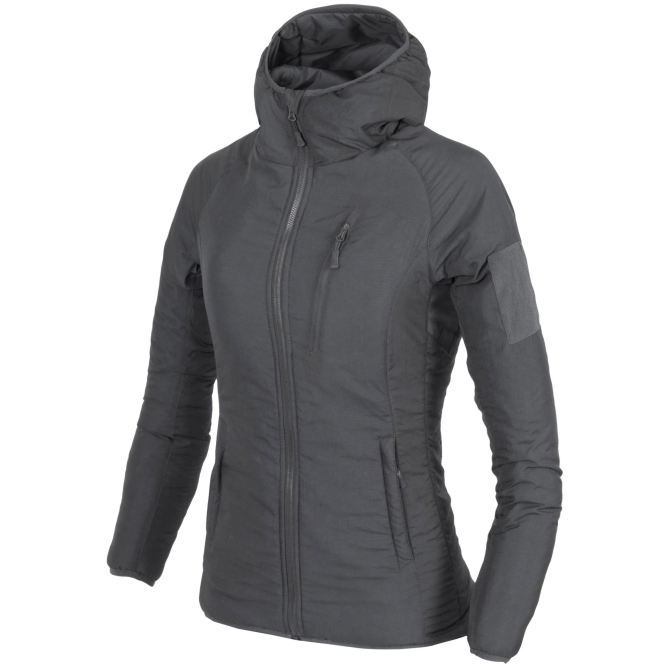 Kurtka Helikon Womens Wolfhound Hoodie - Climashield Apex - Shadow Grey