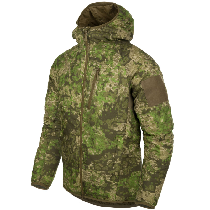 Kurtka Helikon Wolfhound Hoodie - Climashield Apex - PenCott Wildwood