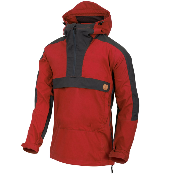 Kurtka Helikon Woodsman Anorak Jacket - Crimson Sky / Ash Grey