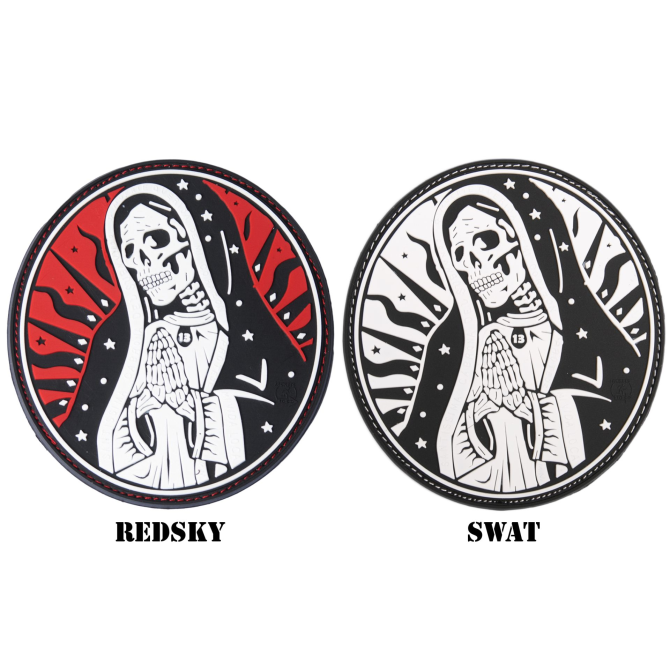 Naszywka JTG 3D Rubber Patch - Santa Muerte