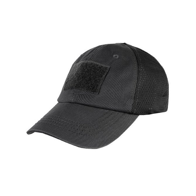 Czapka Condor Mesh Tactical Cap Black (TCM-002)