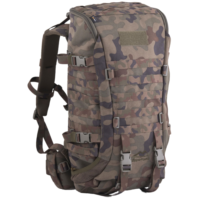 Plecak Wisport ZipperFox 40 Full Camo - PL Woodland / wz.93