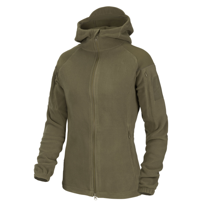 Polar Helikon Womens Cumulus Heavy Fleece Jacket - Taiga Green