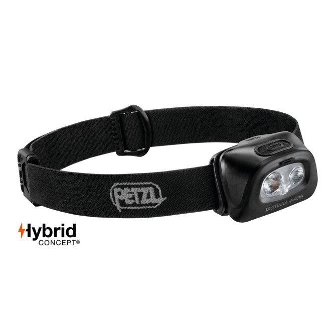 Latarka Czołowa Petzl TACTIKKA + RGB 350 lm - Czarna