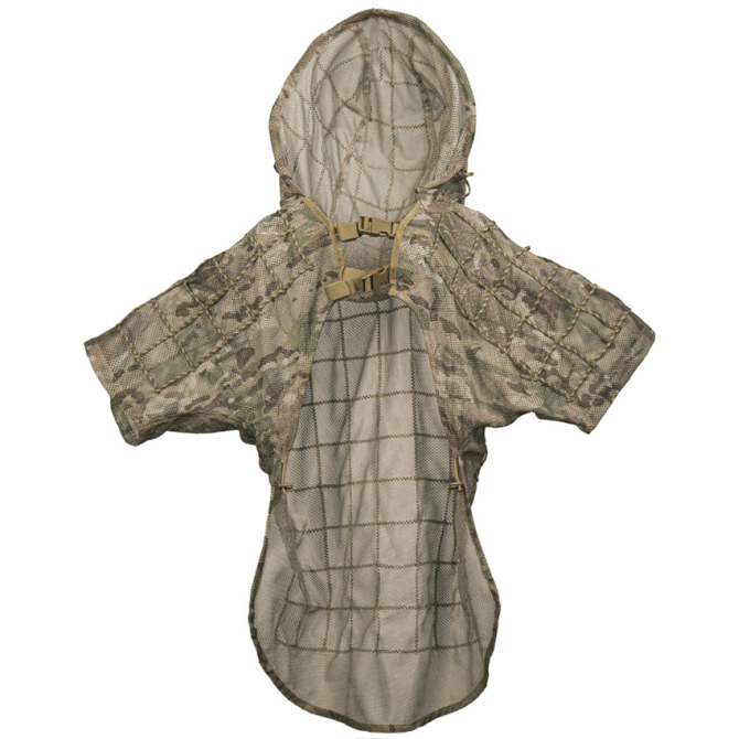 Peleryna maskująca Mil-Tec Ghillie Sniper Cape - Multitarn (11964049)