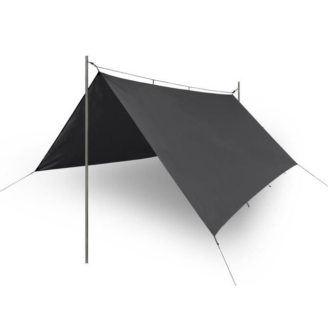 Płachta Biwakowa Helikon Supertarp - Shadow Grey