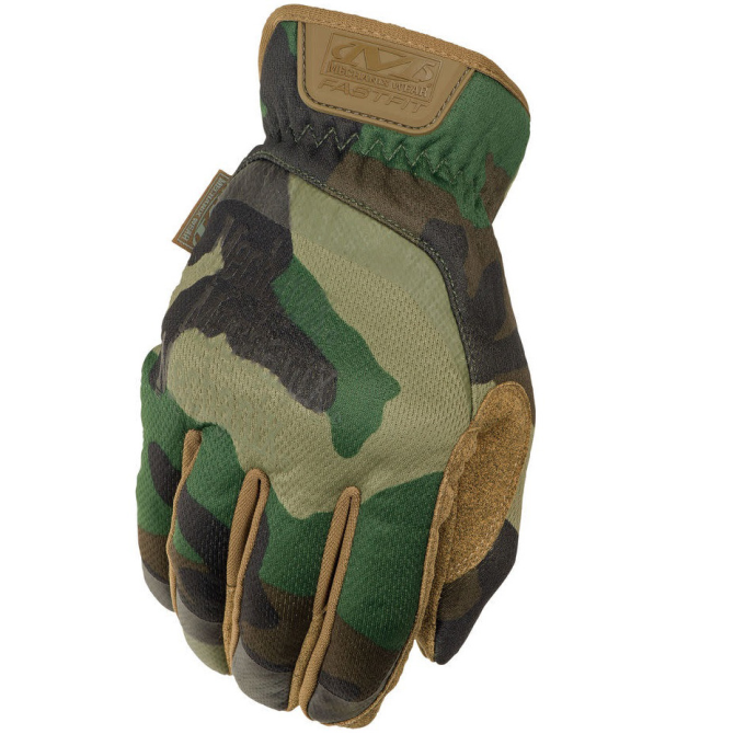 Rękawice Taktyczne Mechanix FastFit - Woodland (FFTAB-77)