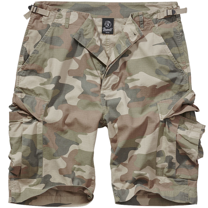 Spodenki Brandit BDU Ripstop Shorts - Light Woodland (2019-107)