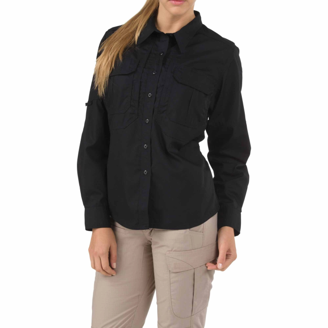 Koszula Taktyczna 5.11 Womens Taclite Pro Shirt - Długi Rękaw - Czarna (62070-019)