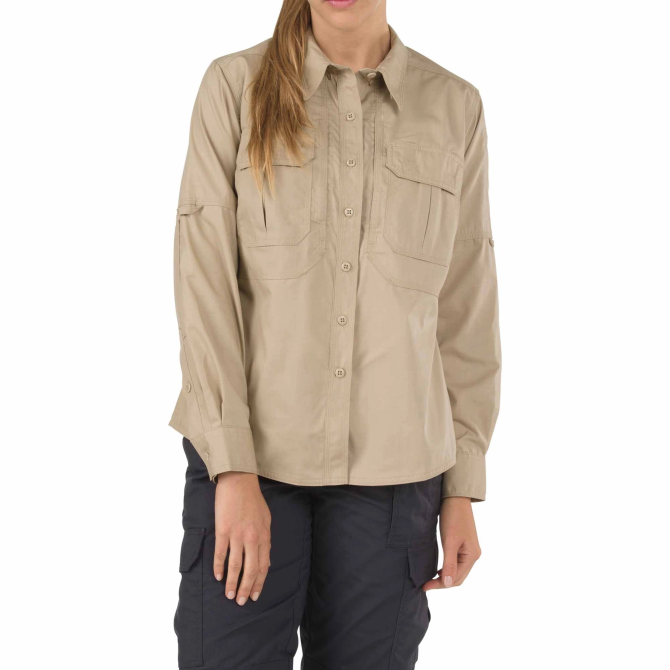 Koszula Taktyczna 5.11 Womens Taclite Pro Shirt - Długi Rękaw - Khaki (62070-162)