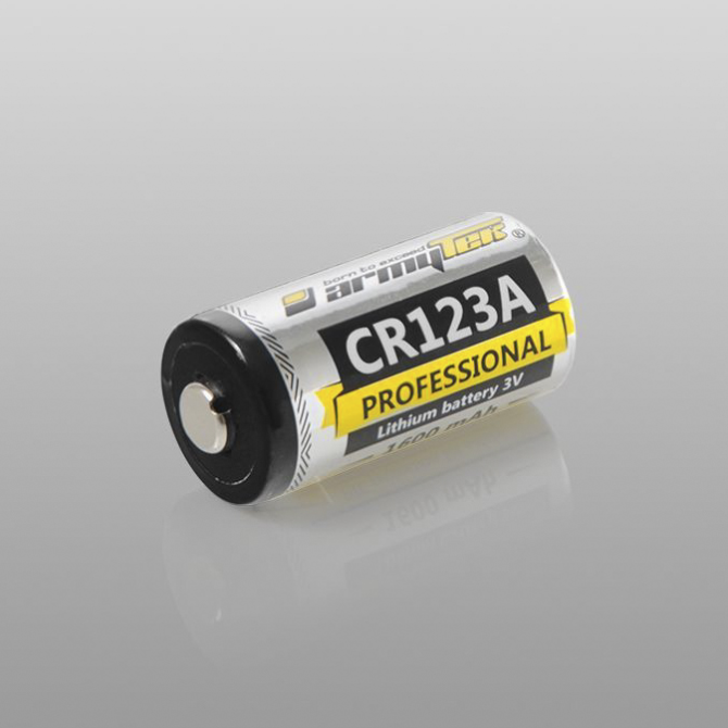 Bateria Litowa Armytek CR123A Z Płytką Ochronną - 1600 mAh