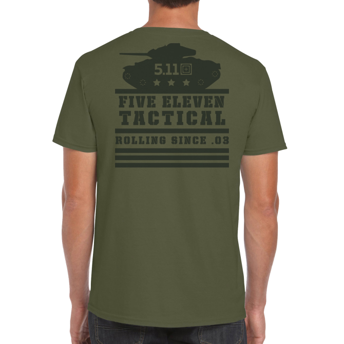 Koszulka 5.11 Rolling Panzer T-shirt - Military Green (41246-225)