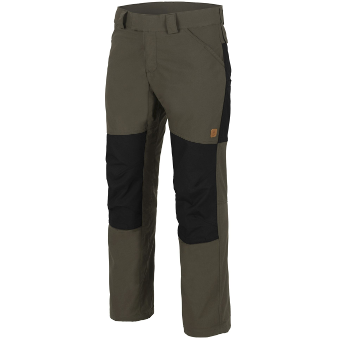 Spodnie Helikon Woodsman Bushcraft Pants - Taiga Green / Czarne