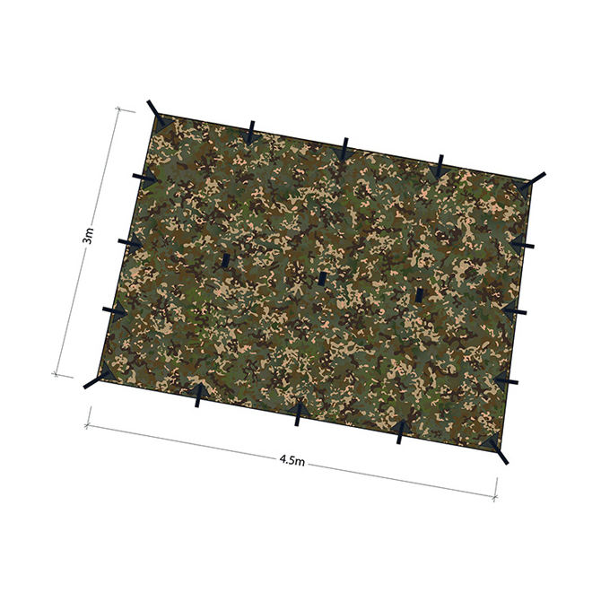 Płachta Biwakowa DD Hammocks Tarp XL 4.5x3 - DD Multicam