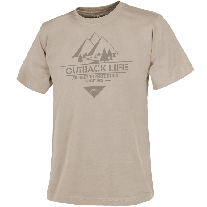 Koszulka Helikon Outback Life T-Shirt - Beżowa