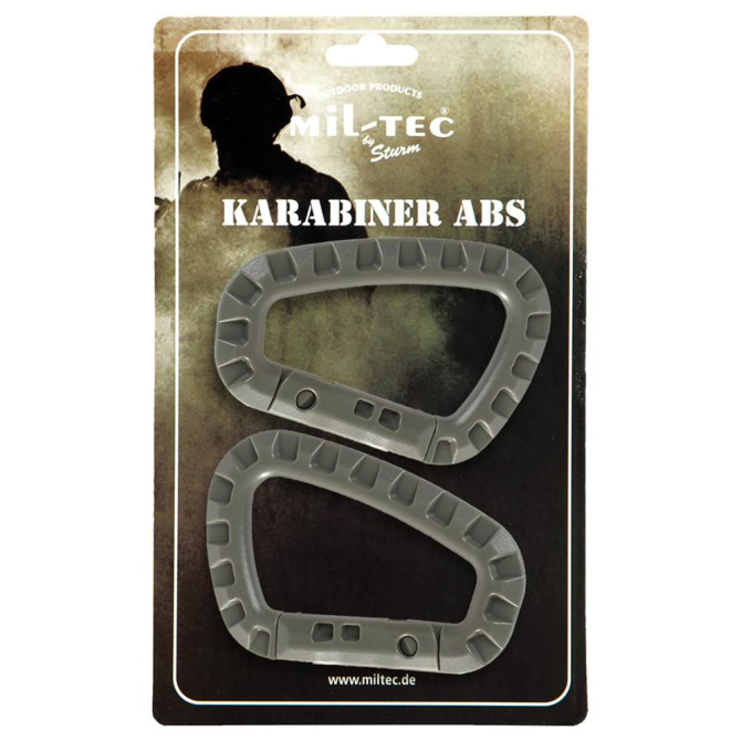 Karabińczyki Mil-Tec ABS Carabiners Set - Foliage (15921006)