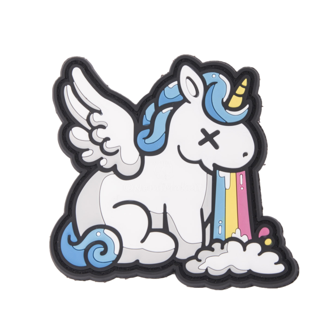 Naszywka JTG 3D Rubber Patch - Drunk Unicorn