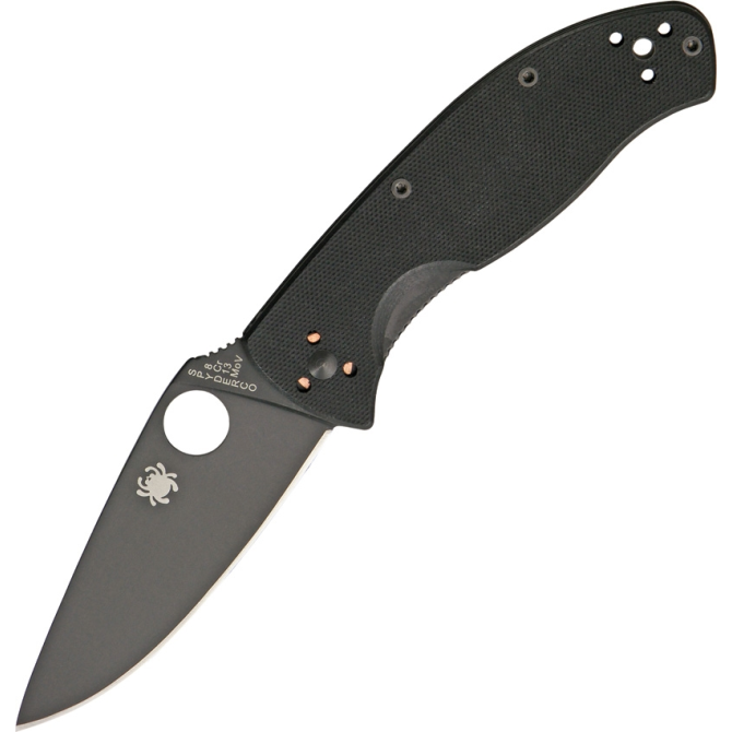 Nóż Spyderco Tenacious C122GBBK Plain Edge Black