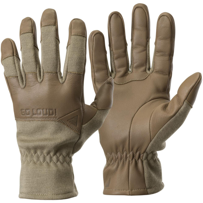 Rękawice Direct Action Crocodile FR Gloves Long - Nomex - Light Coyote