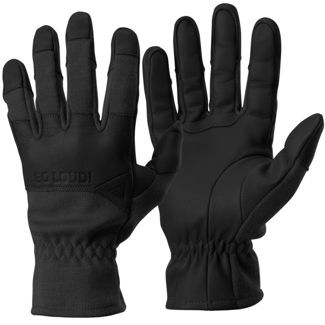 Rękawice Direct Action Crocodile FR Gloves Long - Nomex - Czarne