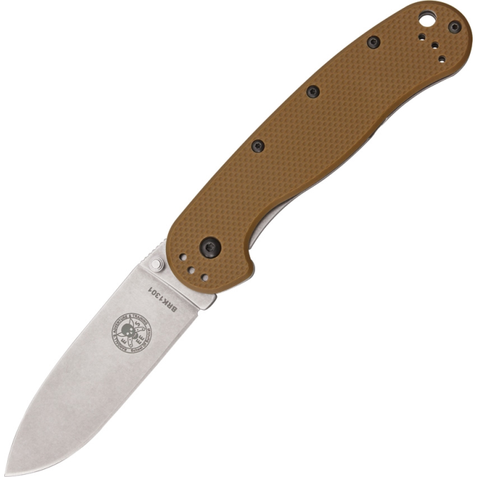 Nóż Składany ESEE Avispa Coyote Handle Stonewash Blade (BRK1301CB)