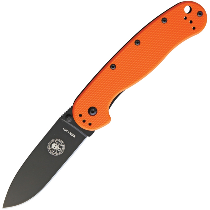 Nóż Składany ESEE Avispa Orange Handle Black Blade (BRK1301ORB)