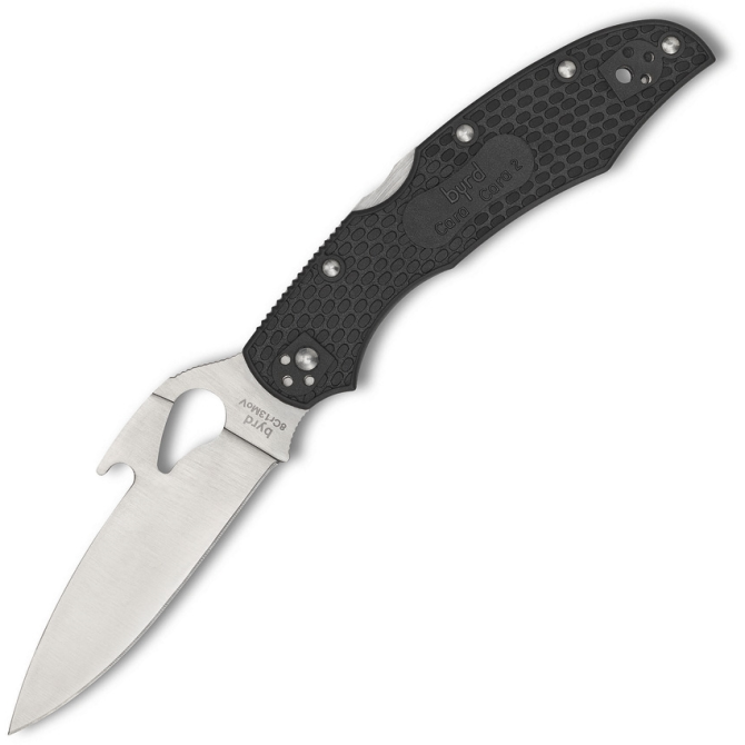 Nóż Spyderco Byrd Cara Cara 2 FRN Emerson - Black (BY03PBK2W)