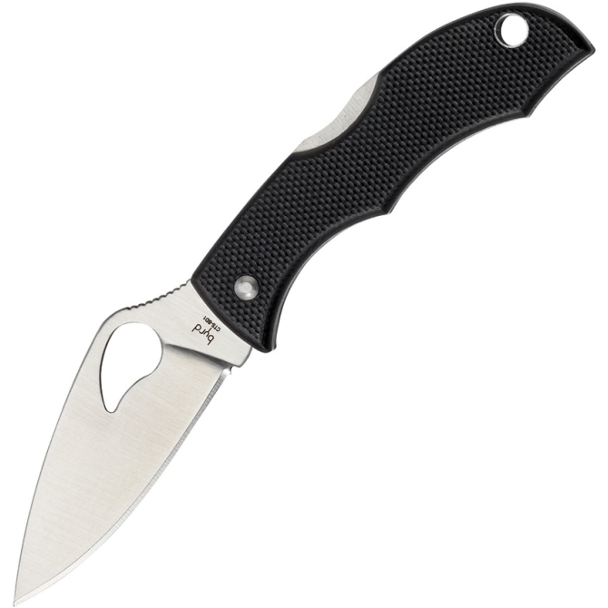 Nóż Spyderco Byrd Starling 2 G10 - Black (BY12GP2)