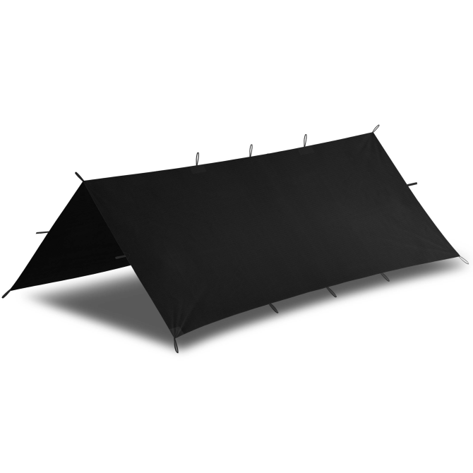 Płachta Biwakowa Helikon Supertarp Small - Czarny