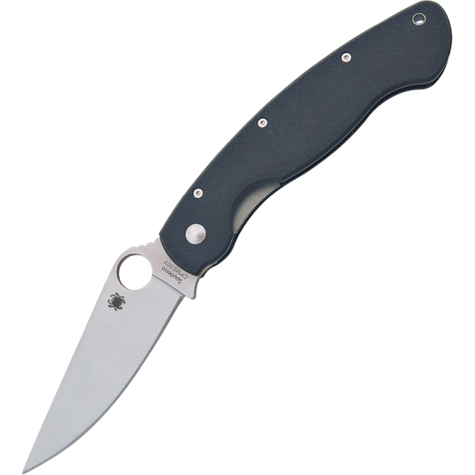 Nóż Spyderco Military Stainless Blade - Black (C36GPE)