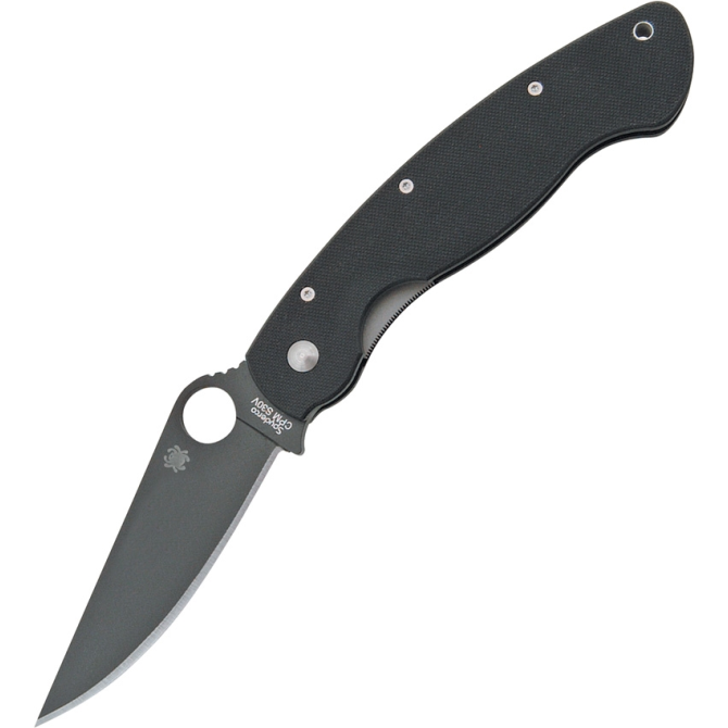 Nóż Spyderco Military Black Blade - Black (C36GPBK)