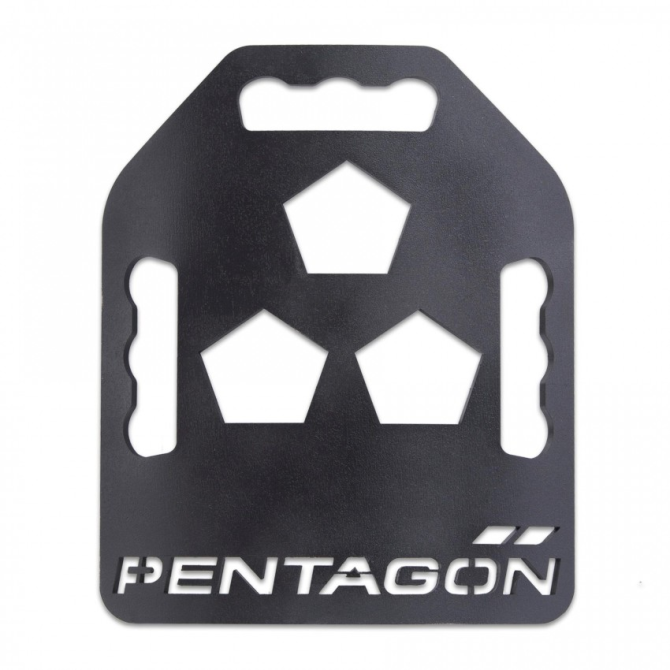 Wkłady obciążeniowe Pentagon Metallon Tac-Fitness Plate 2x3 kg - Czarne (K25060)