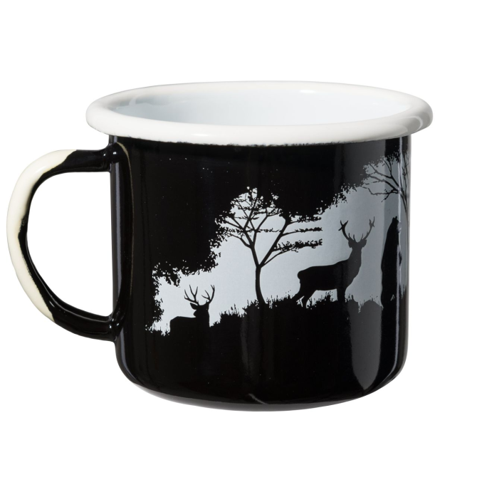 Kubek Emaliowany Helikon Wild Camp Mug 350 ml - Biały