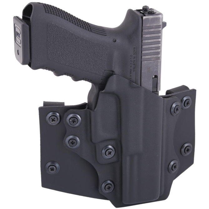 Kabura Doubletap OWB Superwings Holster - Glock 17 - Czarna