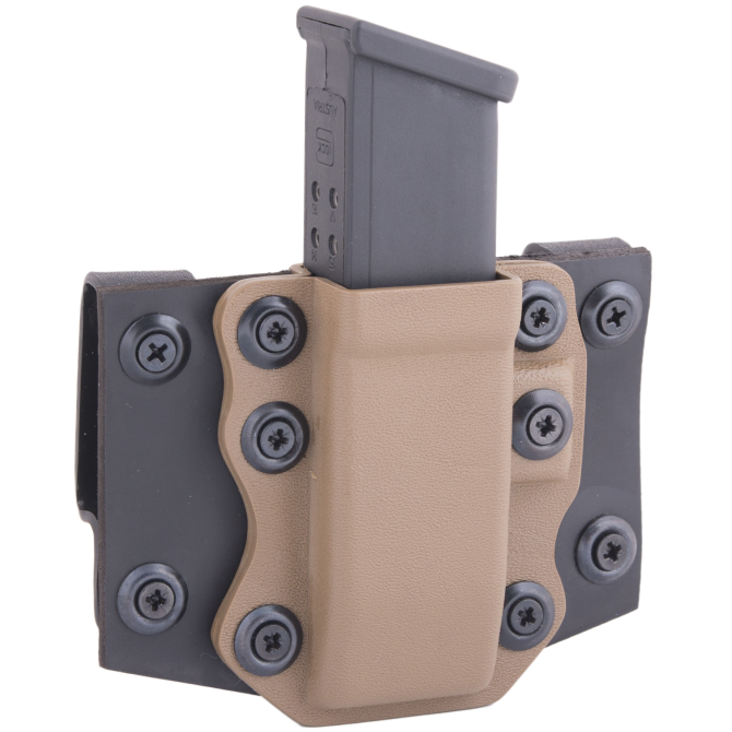 Ładownica Doubletap OWB 9 mm Mag Pistol Superwings Holster - Glock / HK USP - Coyote