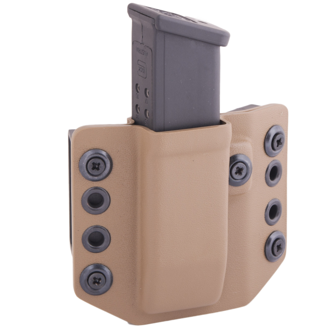 Ładownica Doubletap OWB 9 mm Mag Pistol Solid Holster - Glock / HK USP - Coyote