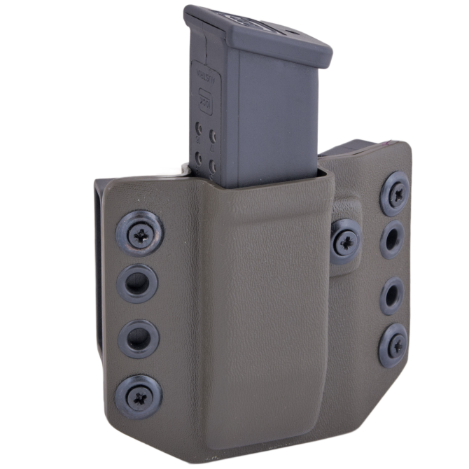 Ładownica Doubletap OWB 9 mm Mag Pistol Solid Holster - Glock / HK USP - Oliwkowa