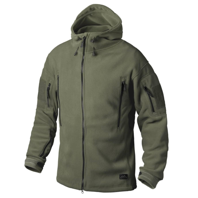 Polar Helikon Patriot Heavy Fleece Jacket - Olive Green