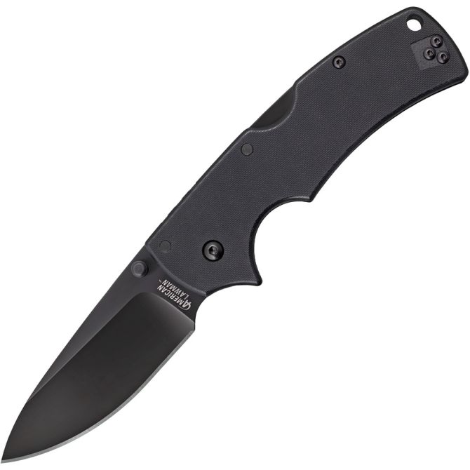 Nóż Składany Cold Steel American Lawman Black (58B)