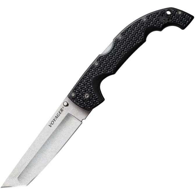 Nóż Składany Cold Steel Voyager XL Tanto Plain Edge (29AXT)