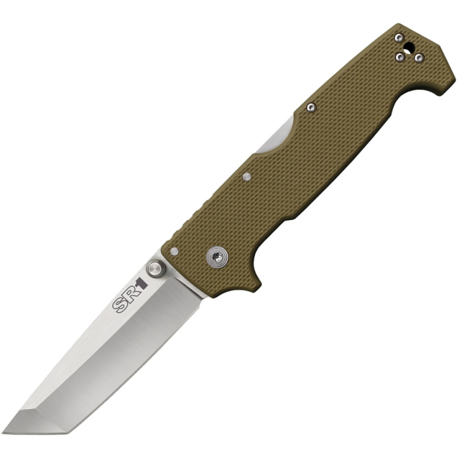 Nóż Składany Cold Steel SR1 Tanto Green (62LA)