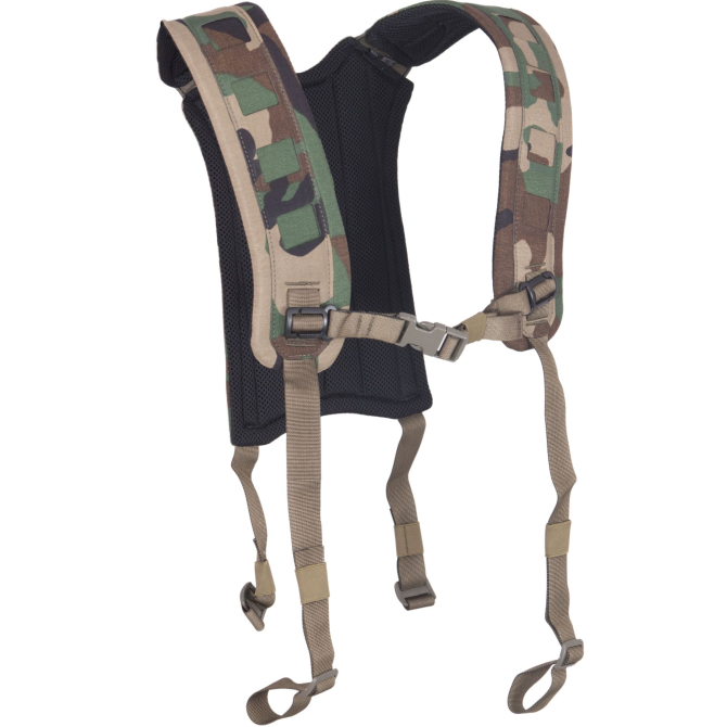 Szelki Templars Gear 4 Point H-Harness - US Woodland