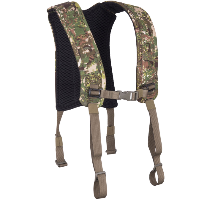 Szelki Templars Gear 4 Point H-Harness - Concamo Green