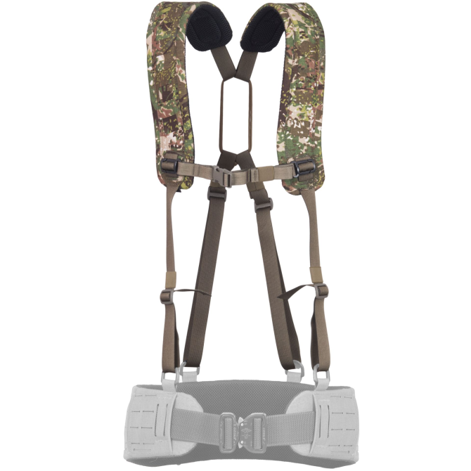 Szelki Templars Gear 4 Point X-Harness - Concamo Green