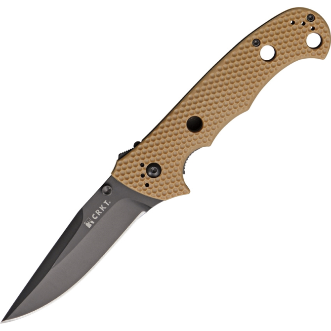 Nóż CRKT Hammond Cruiser Plain Black - Desert (7904DB)